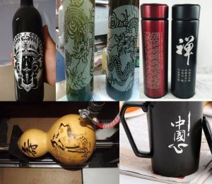 日喀则吉隆县酒瓶葫芦工艺品激光雕刻机